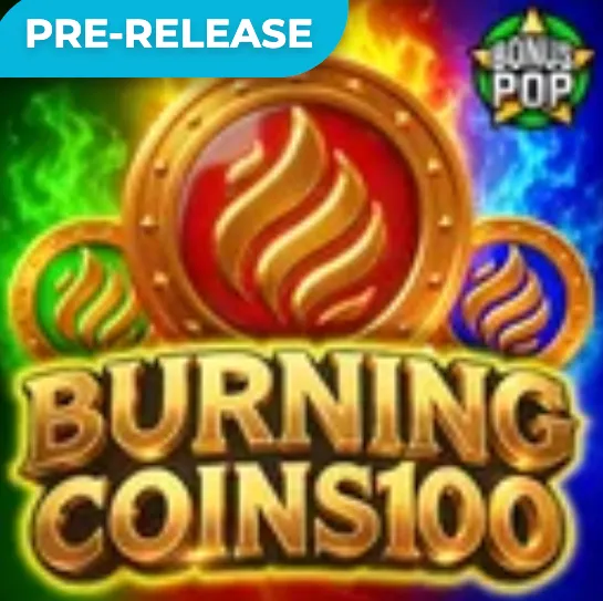 Burning Coins 100 slot